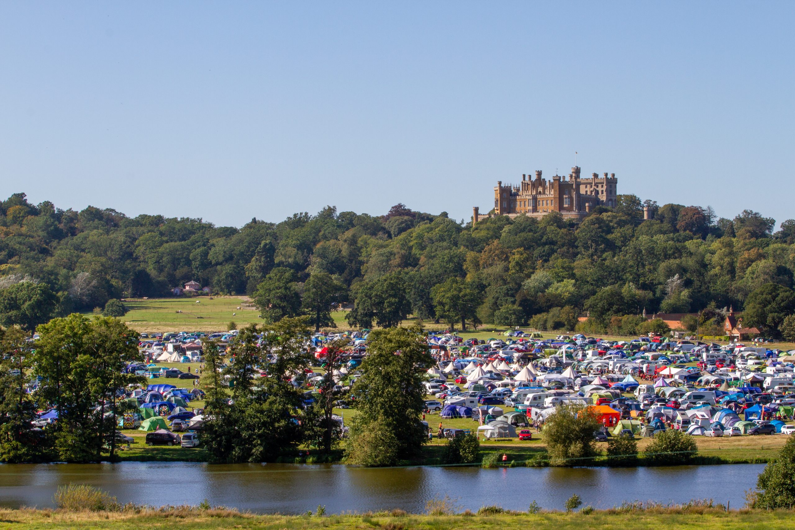 Equinox24 with castle view